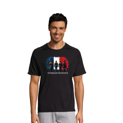 Tshirt sport Vétérans de France